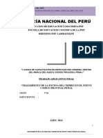 1 Tratamiento de La Escena Del Crimen en El Nuevo Codigo Procesal Penal