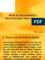 Dicas de Crescimento e Multiplicacao para A Celula