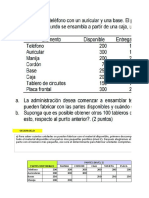 MRP I Resuelto