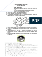 Study Questions-Manuf. Proc.