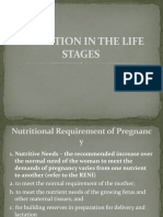 Nutrition in The Life Stages