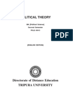 POLS-801C-Political Theory