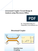 Directional Coupler Using MWO