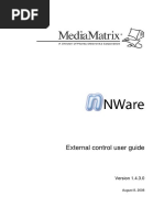 NWare External Control 1-4-3-0 502