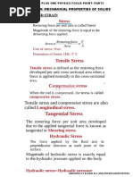 HSSRPTR - Plus One Physics Focus Point Part 2 Chapter 9-15