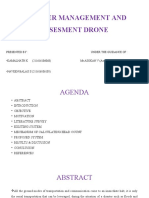 Disaster Management and Assesment Drone