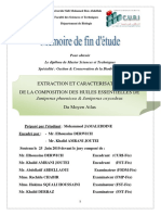 EXTRACTION ET CARACTERISATION - JAMALEDDINE Mohammed - 1047