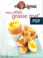 Ebook Cyril Lignac - Recettes Grasse Mat