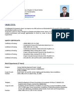 Shaukat Sharif CV KSA