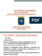 Curso de Cultura y Realidad Nacional