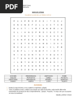 6 Actividad Sopa de Letras