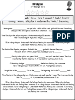 Shotgun by George Ezra Lyrics Worksheet