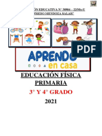 3° - 4° EDUCACIÓN FISCA SEMANA 1 Resuelto