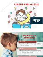 Dificultades de Aprendizaje