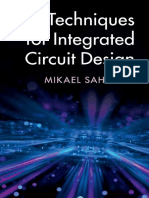 Mikael Sahrling - Fast Techniques For Integrated Circuit Design-Cambridge University Press (2019)