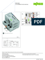 Data Sheet - Item Number: 750-8212/025-000 Controller PFC200 2nd Generation 2 X ETHERNET, RS-232/-485 Ext. Temperature