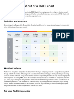 Getting The Most Out of A RACI Chart - Coursera