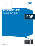 Bizhub c3100p Quick Guide FR 2 1 1