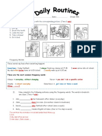 Daily Routine and Adverbs of Frequency