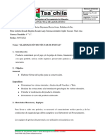 INFORME - Elaboración de Néctar de Piña Docx 88