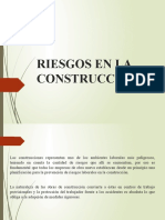 Riesgos en La Construcción