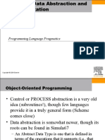 9 Data Abstraction and Object Orientation