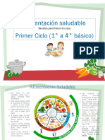 Guía de Recetas y Alimentación Saludable Primer Ciclo