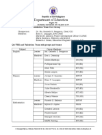 Department of Education: Republic of The Philippines