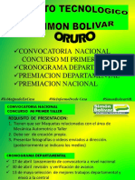 Convocatoria SB Oruro