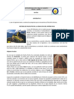 Actividad No 2. HISTORIA DE MACHU PICCHU - DESAA