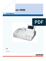 Humalyzer 3000 Humalyzer 3000: - User Manual - User Manual