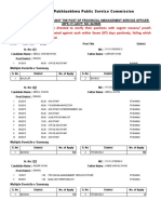 Dual Domicile Cases Provincial Management Service Officer 04 2020