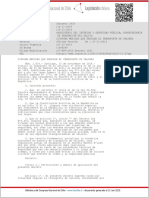 Decreto #1814 Dispone Medidas Que Regulen El Transporte de Valores.