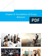 Chapter 8: Foundations of Group Behavior