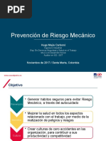 Prevención Riesgo Mecanico