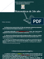 II Guía de Matematicas de 2do Año