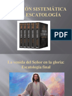 Visión Sistemática de La Escatología