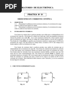 Mediciones en Corriente Continua