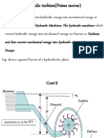 Hydraulic Turbine (Prime Mover)