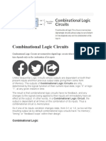 1 Combinational Logic Circuits