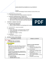 Semi-Detailed Lesson Plan (Semi-D.L.P.) in Science 5 Objectives