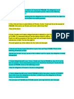 Quiz 3 - Joint Obligations To Obligations With A Penal Clause - OBLICON