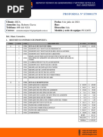 Proforma St0001179 - Grupo Fajardo