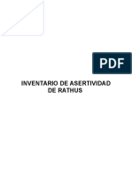 Inventario de Asertividad