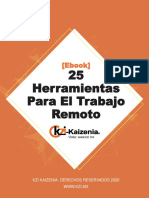 Ebook 25 Herramientas de Trabajo Remoto