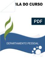 Apostila Departamento Pessoal