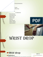 Presentation On Wrist Drop