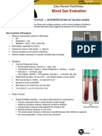 Zuku Visual Flashnotes Blood Gas Eval