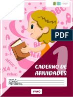 1 Ano Caderno 1 EpV Caderno Atividades