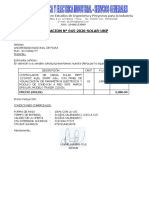 COTIZACION #045-2020-SOLAR-UNP: Ejecución y Consultoría en Estudios de Ingeniería y Proyectos para La Industria